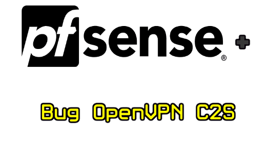 pfSense+ 22.05, bug OpenVPN